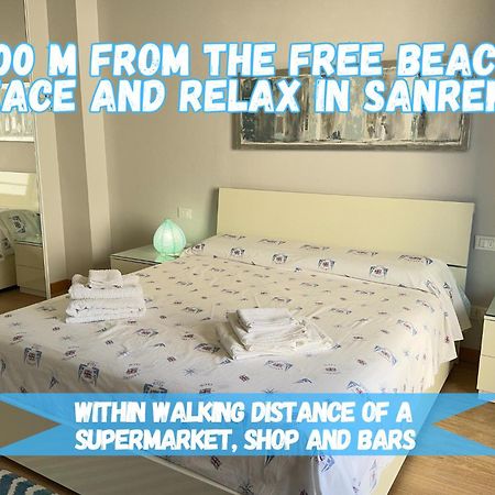2 Min Walk To The Beach In The Centre Of Sanremo Exteriör bild
